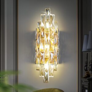Luxury Wall Light Asfour Scholar Gold Wall Light